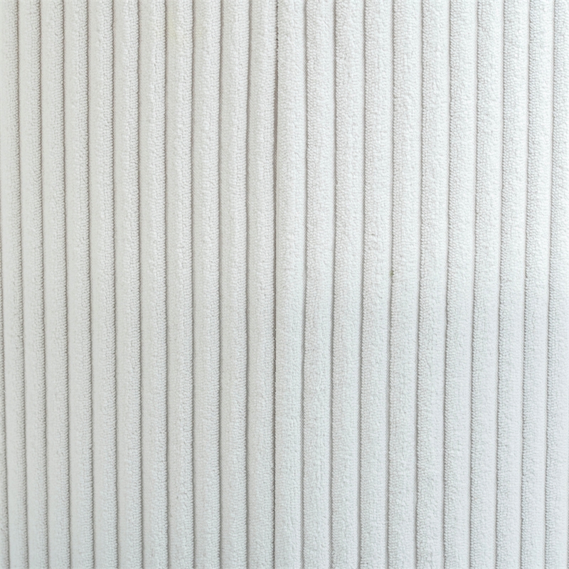 Meridian Furniture Roy Cream Ottoman/Stool