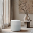 Meridian Furniture Roy Cream Ottoman/Stool