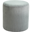 Meridian Furniture Roy Grey Ottoman/Stool