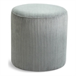 Meridian Furniture Roy Grey Ottoman/Stool