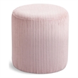 Meridian Furniture Roy Pink Ottoman/Stool