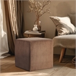 Meridian Furniture Roy Brown Ottoman/Stool