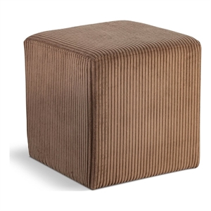 meridian furniture roy brown ottoman/stool