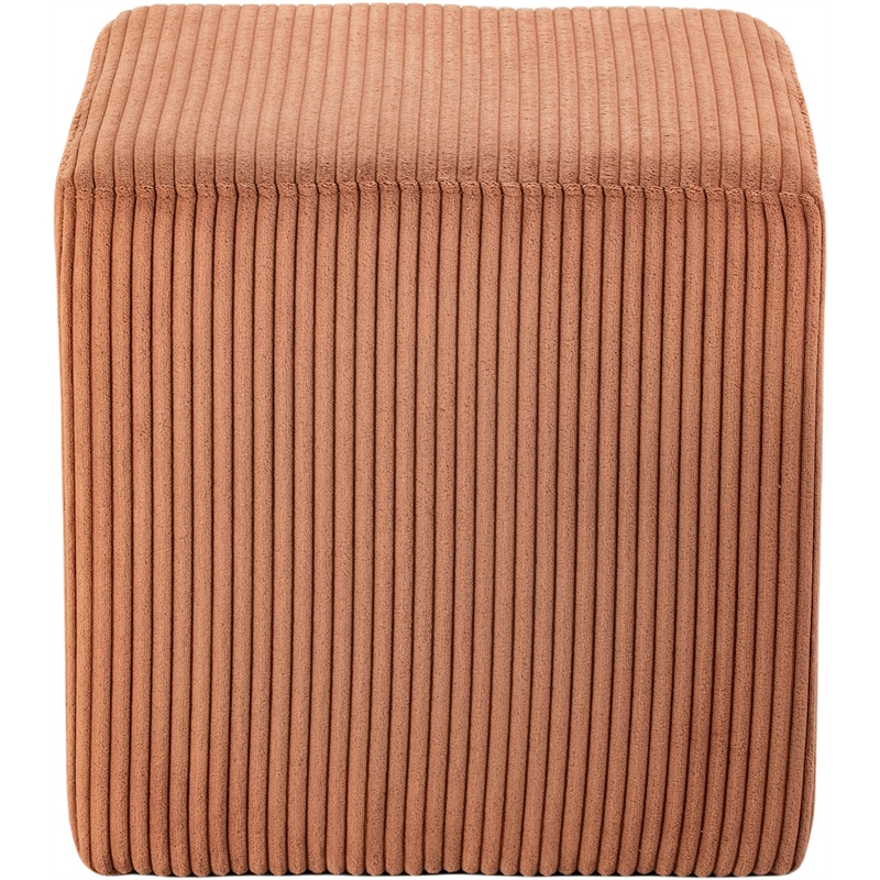 Meridian Furniture Roy Cognac Ottoman/Stool