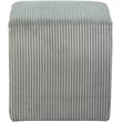 Meridian Furniture Roy Grey Ottoman/Stool