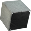 Meridian Furniture Roy Grey Ottoman/Stool