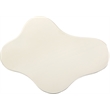 Meridian Furniture Romaine Contemporary Metal Cream End Table