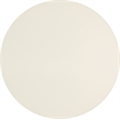 Meridian Furniture Rhodes Contemporary Metal Coffee Table in Cream