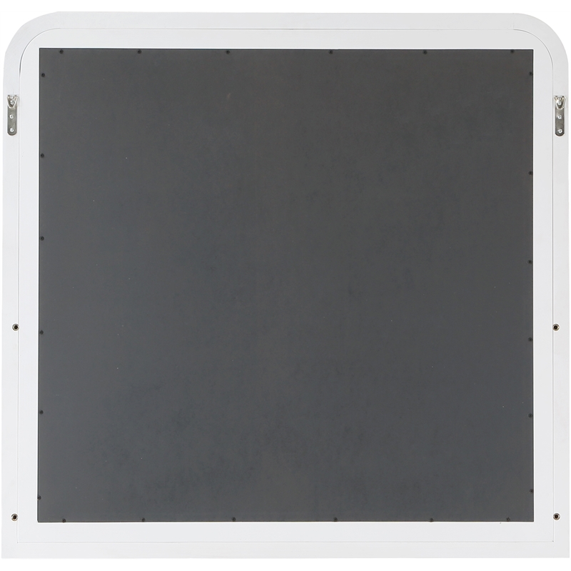 Meridian Furniture Siena White Mirror