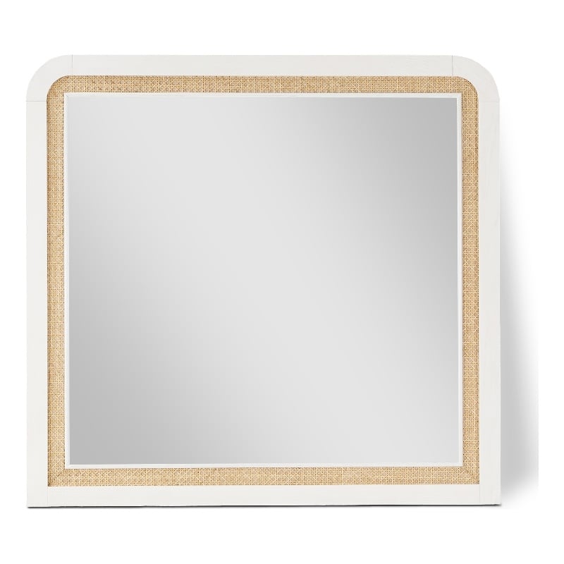 Meridian Furniture Siena White Mirror