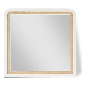 Meridian Furniture Siena White Mirror