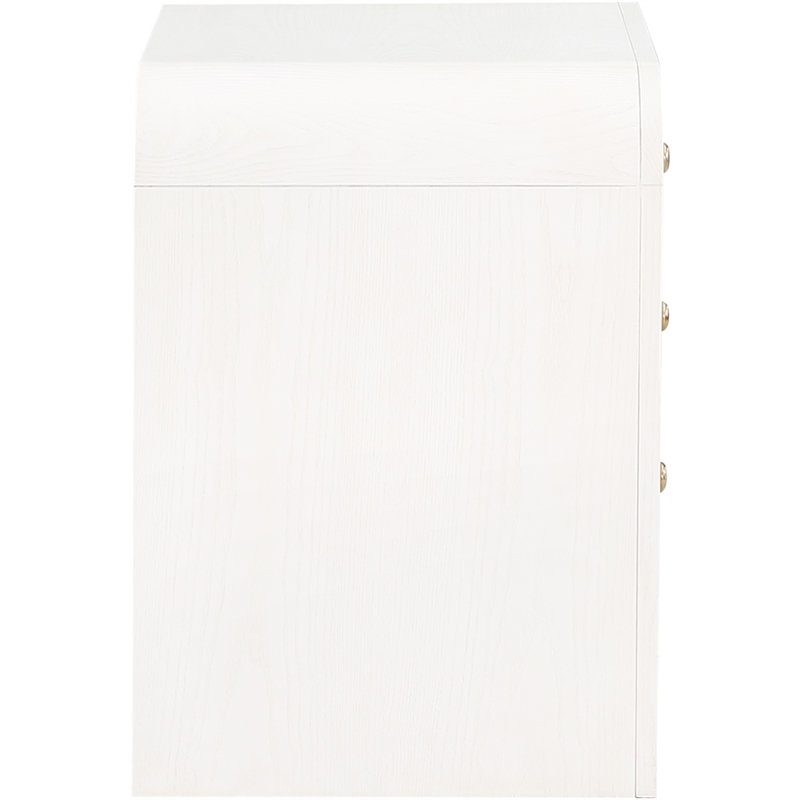 Meridian Furniture Siena White Night Stand