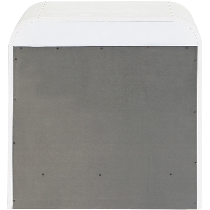 Meridian Furniture Siena White Night Stand