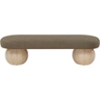 Meridian Furniture Bowies Olive Bench