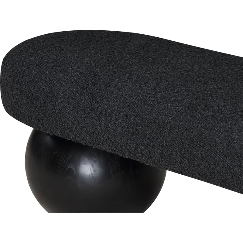 Meridian Furniture Bowies Black Bench