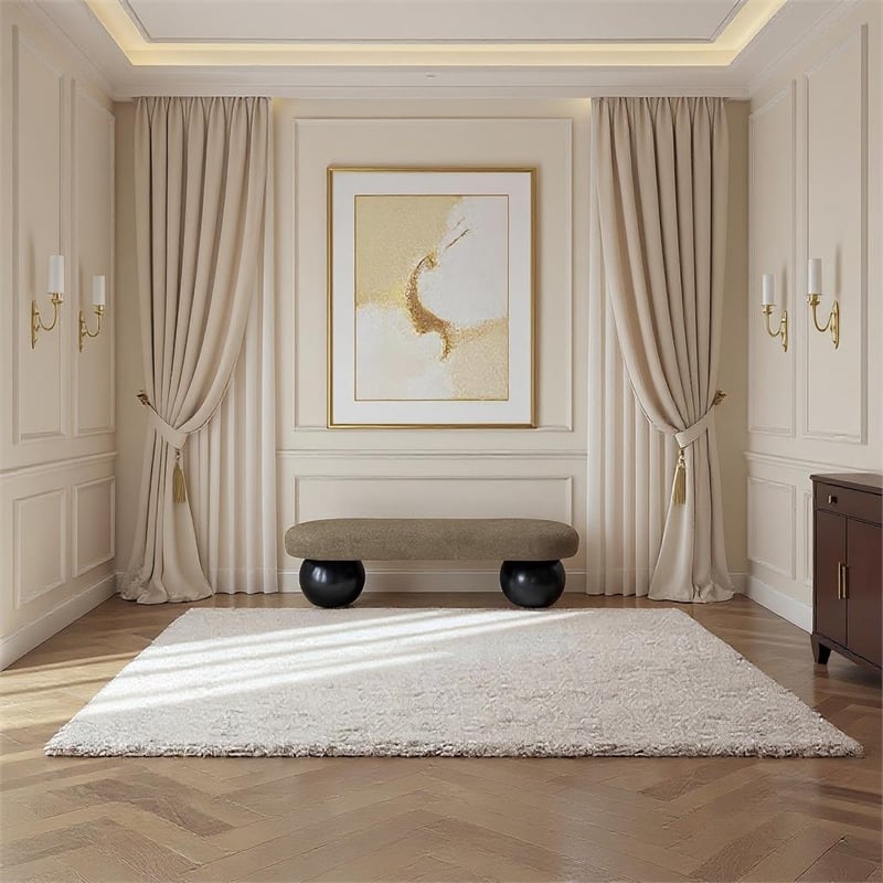 Meridian Furniture Bowies Olive Bench