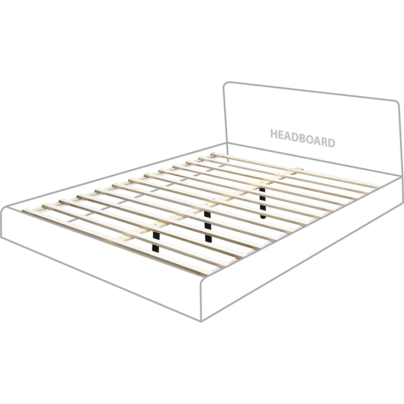 Meridian Furniture Vaughn Grey Chenille Fabric Full Bed
