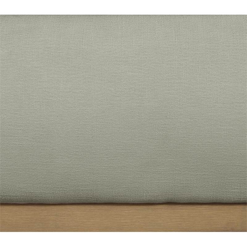 Meridian Furniture Vaughn Mint Chenille Fabric King Bed