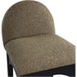 Meridian Furniture Waldorf Olive Boucle Fabric Stool