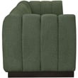 Meridian Furniture Quinn 4-Piece Contemporary Fabric Modular Sofa in Green