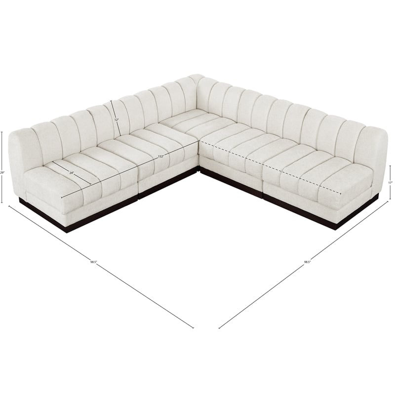 Meridian Furniture Quinn 98.5