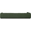 Meridian Furniture Quinn 6-Piece L-Shaped Fabric Modular Sectional in Green