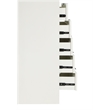 Meridian Furniture Fairfax Cream Oak Veneer Chest