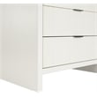 Meridian Furniture Fairfax Cream Oak Veneer Chest