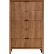 Meridian Furniture Fairfax Walnut Oak Veneer Chest