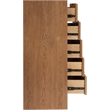 Meridian Furniture Fairfax Walnut Oak Veneer Chest