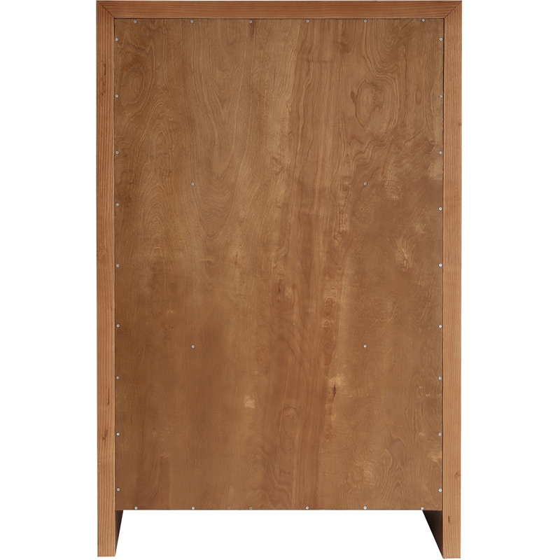 Meridian Furniture Fairfax Walnut Oak Veneer Chest