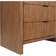 Meridian Furniture Fairfax Walnut Oak Veneer Chest
