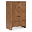 Meridian Furniture Fairfax Walnut Oak Veneer Chest