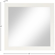 Meridian Furniture Fairfax Cream Mirror