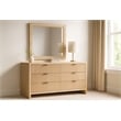 Meridian Furniture Fairfax Natural Mirror