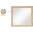 Meridian Furniture Fairfax Natural Mirror