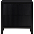 Meridian Furniture Fairfax Black Night Stand