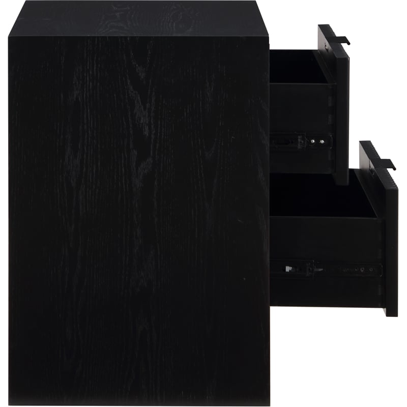 Meridian Furniture Fairfax Black Night Stand