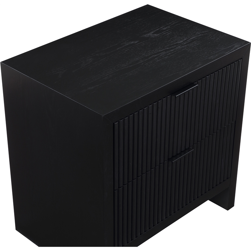 Meridian Furniture Fairfax Black Night Stand