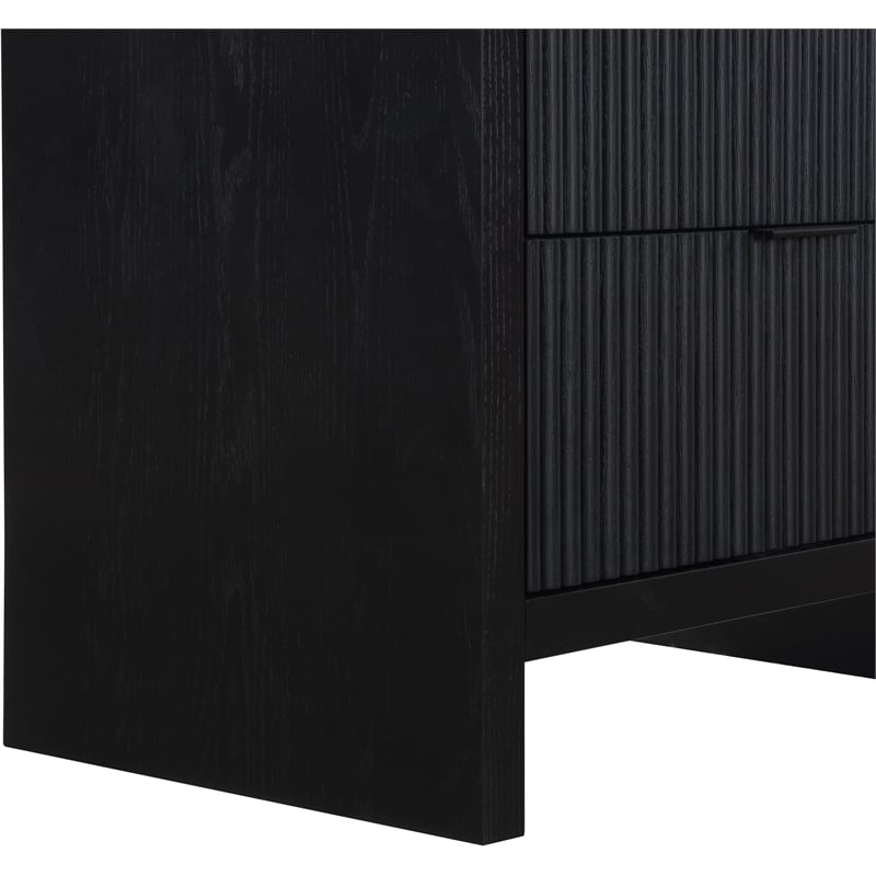 Meridian Furniture Fairfax Black Night Stand