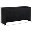Meridian Furniture Fairfax Black Oak Veneer Dresser