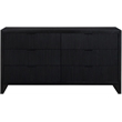 Meridian Furniture Fairfax Black Oak Veneer Dresser