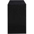 Meridian Furniture Fairfax Black Oak Veneer Dresser