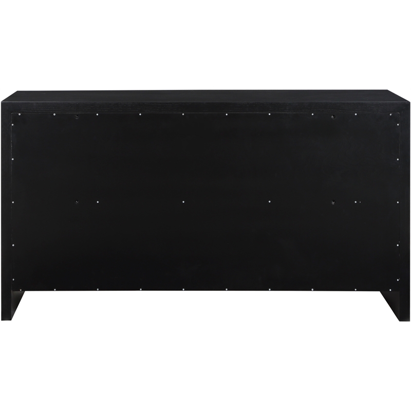 Meridian Furniture Fairfax Black Oak Veneer Dresser