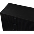 Meridian Furniture Fairfax Black Oak Veneer Dresser