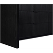 Meridian Furniture Fairfax Black Oak Veneer Dresser