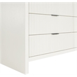 Meridian Furniture Fairfax Cream Oak Veneer Dresser
