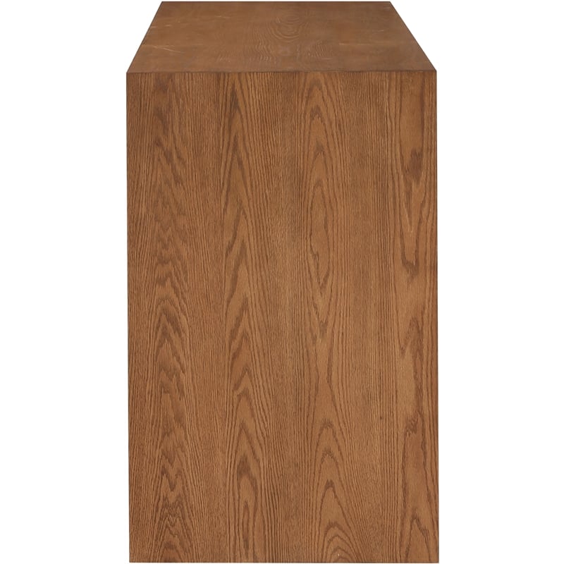 Meridian Furniture Fairfax Walnut Oak Veneer Dresser
