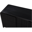 Meridian Furniture Fluted Black Oak Veneer Dresser