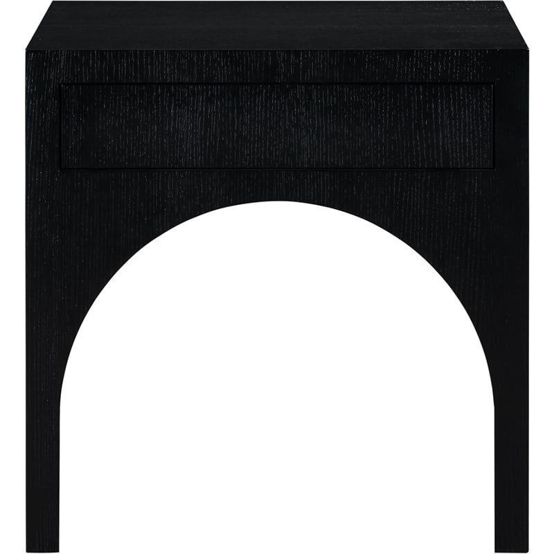 Meridian Furniture August Black Night Stand